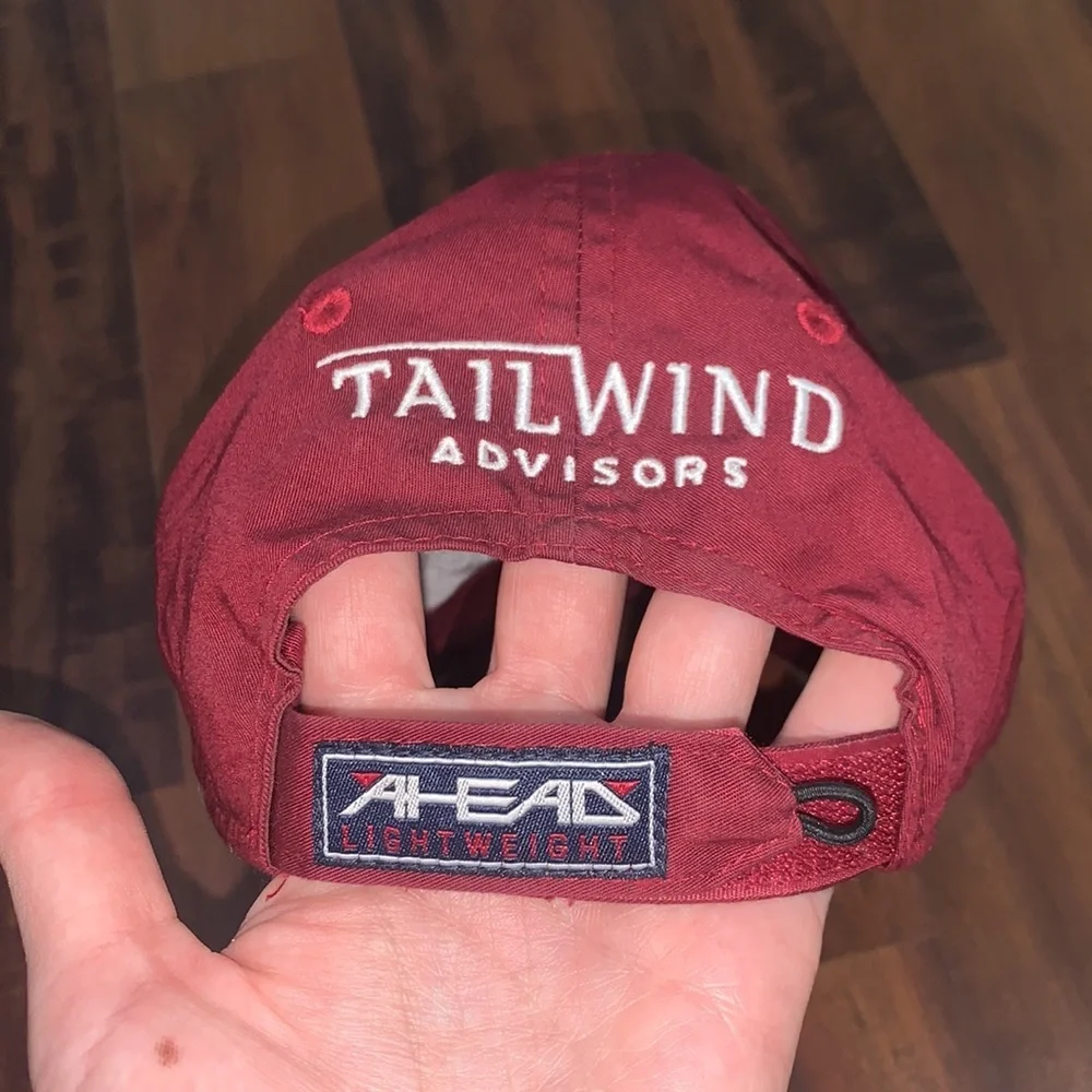 YL Young Life Tailwind Advisors Maroon Ahead Lightweight Hat